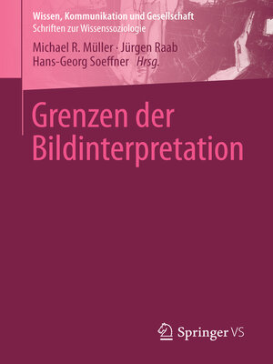 cover image of Grenzen der Bildinterpretation